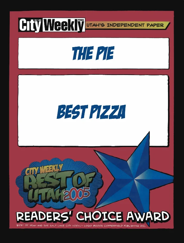 City Weekly - Best Pizza &mdash; 2005